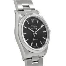 Rolex Air-King 14000 34mm Stainless Steel Black #WW1990 3