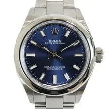 Rolex — Rolex 276200 Automatic 28mm Box Papers Bright Blue Stainless Steel — Watch — resale