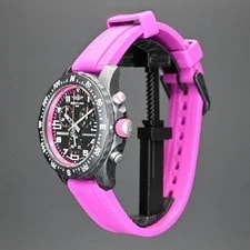 Breitling Endurance Pro 38mm Black Dial Purple Strap X83310 Msrp $3,550 2