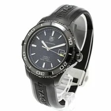TAG Heuer WAK2180.FT6027 Aquaracer Caliber 5 Automatic Date Black SS 3