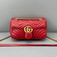 Gucci — Gucci GG Marmont Med Crossbody Duty Paid — Handbag — deal