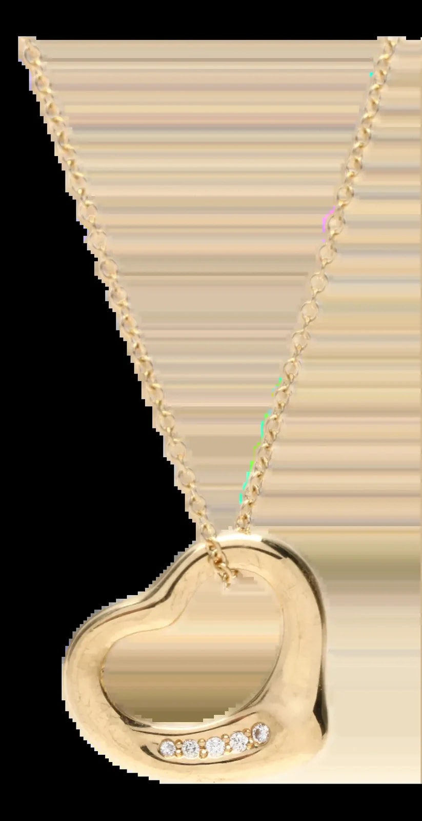 Elsa Peretti & Tiffany & Co. — Tiffany & Co Elsa Peretti Heart Chain , 18k — Jewelry — resale