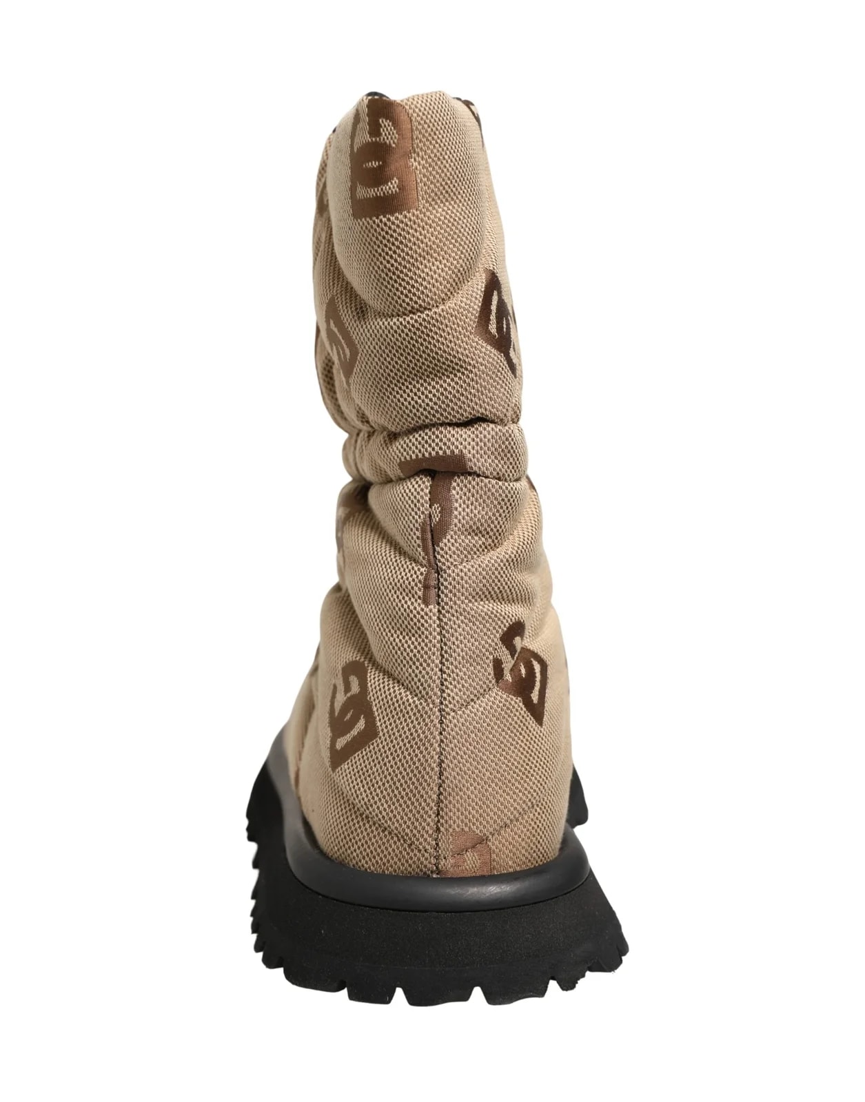 Dolce & Gabbana — Dolce & Gabbana Logo Print Lace Up — Designer Shoe — resale