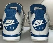 Jordan Air 4 Retro Mid Top Lace Up, US 11 M, Military , Box 2