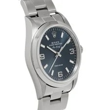 Rolex Air-King 14000 34mm Stainless Steel Blue #WW2314 3