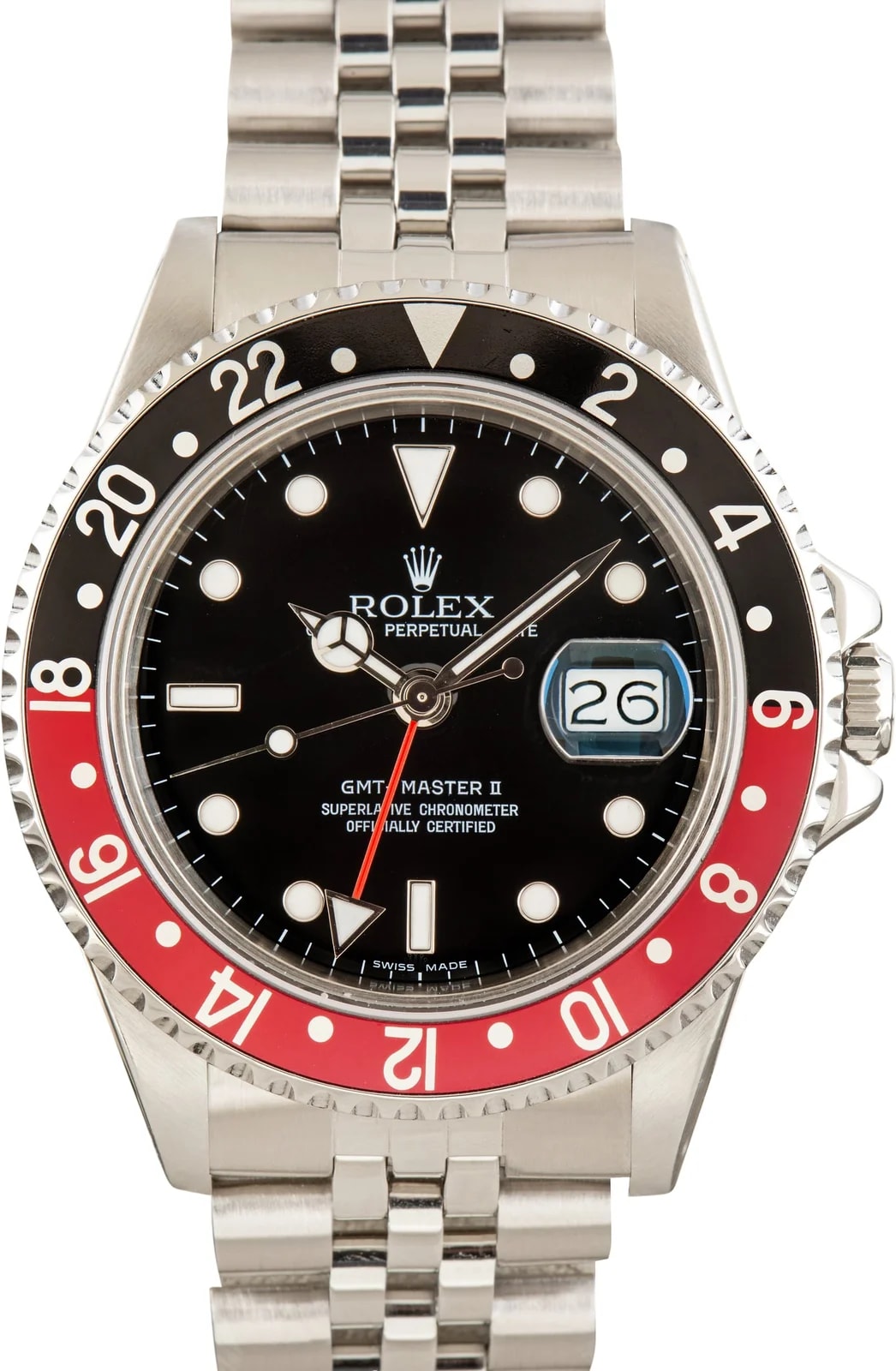 Fat Lady Coke Rolex GMT-Master II Ref 16760 Jubilee Bracelet 2
