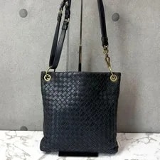 Bottega Veneta — Bottega Veneta 2-way Dark Japan Auth 045150 — Handbag — resale