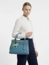 Hermes Kelly32 Retourne, , BleuJean/ , /Duster/ Twilly, Price Firm 3