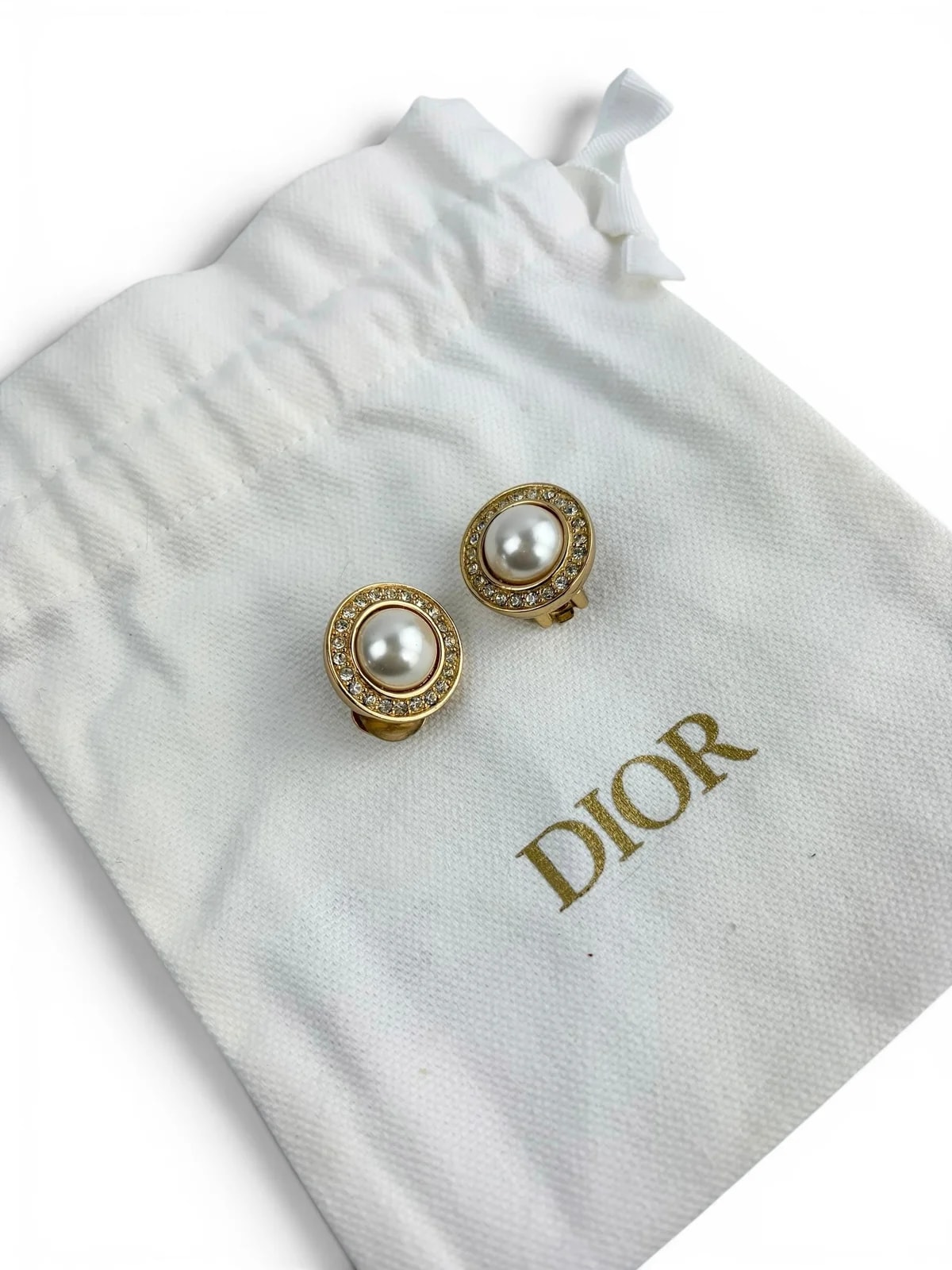 Christian Dior Clip on Earrings 2