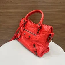 Authentic Balenciaga Mini City in With Studs AG 2