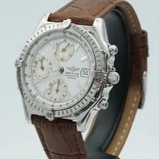 Breitling Chronomat GT A13050 Steel BR843 White Excellent 4