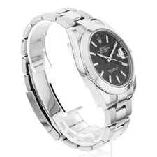 Rolex Datejust 36 126234 Black Bar 3 Rows Oyster Breath Random Number Second... 3