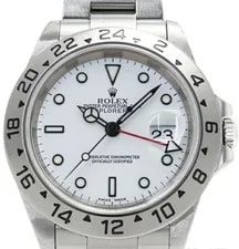 Rolex — Rolex Explorer 2 16570 Automatic 40mm White Dial Box — Watch — resale