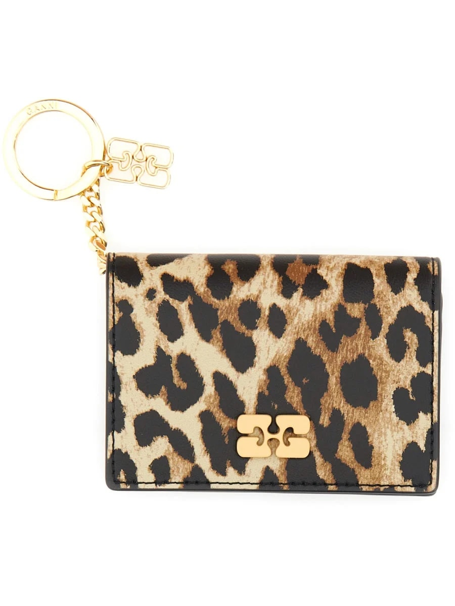 Ganni Animal Motif Recycled Card Case — Wallets 2