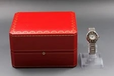 [Near / Box] Cartier Must 21 TwoTone 28mm Silver & Gold Qz From Japan 4