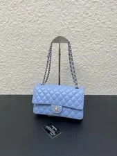 Chanel Classic Flap Medium Misty With Hardware 3