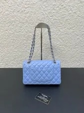 Chanel Classic Flap Medium Misty With Hardware 4