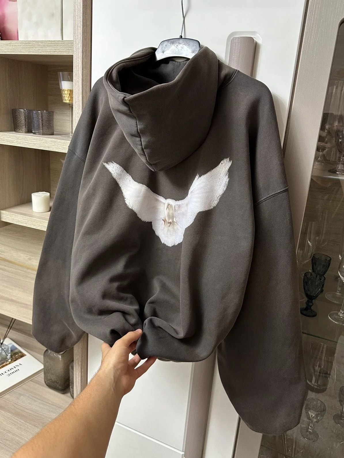 Yeezy Gap Balenciaga Dove Hoodie 2