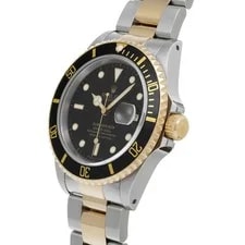Rolex Submariner 16613 40mm Stainless Steel Black #WW1132 2