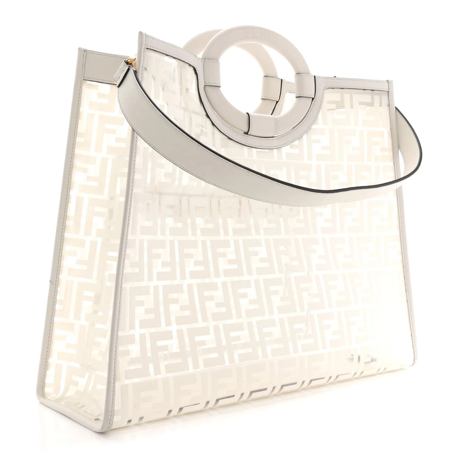 TPU Vitello Century Plexiglass Medium Runaway Shopper 3