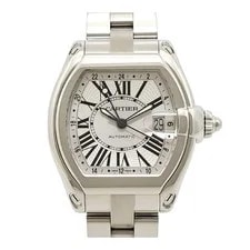 Cartier — Cartier Roadster GMT W62032X6 Silver — Watch — resale