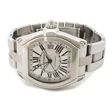 Cartier Roadster GMT W62032X6 Silver 2
