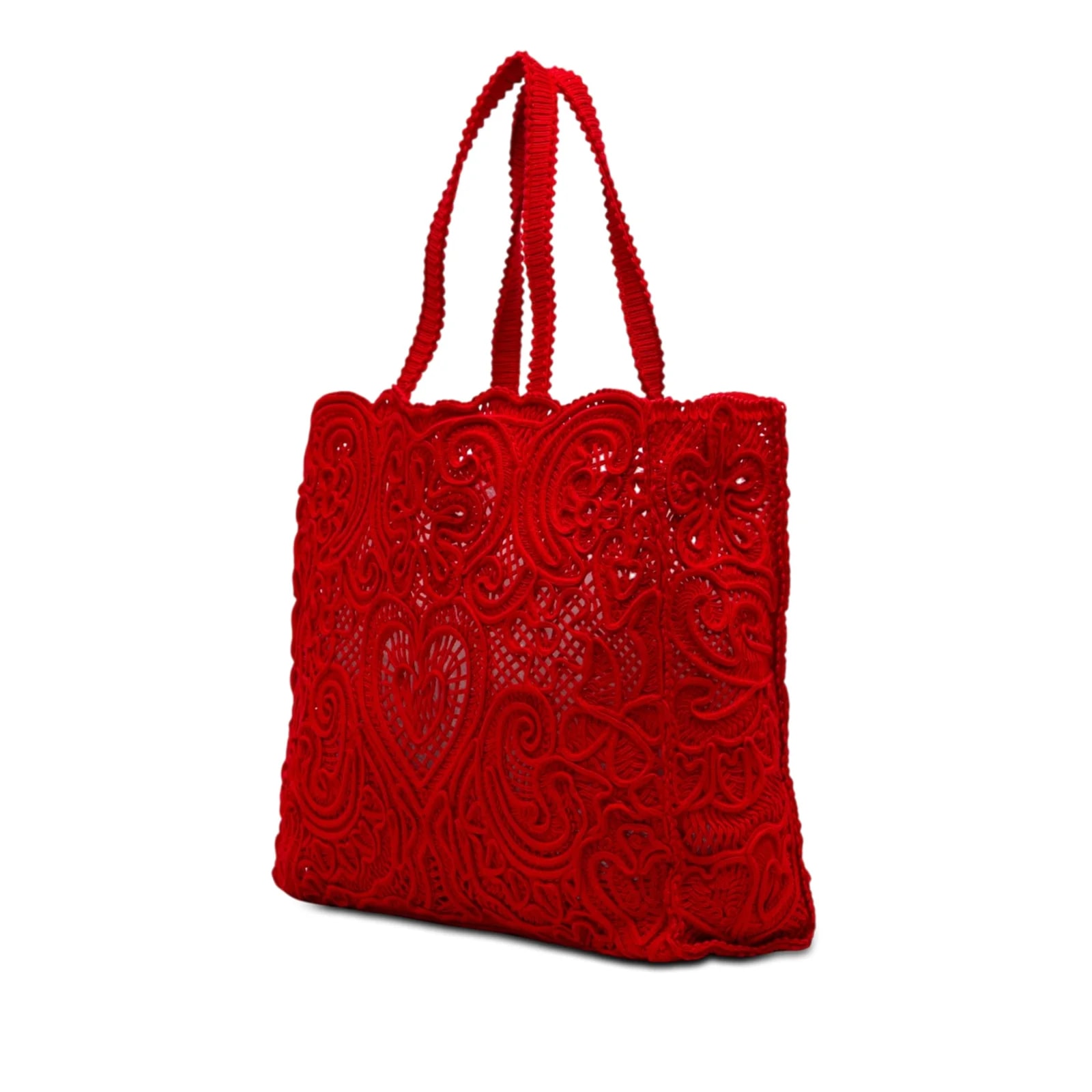 Large Cordonetto Lace Beatrice Shopper 2
