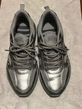 Diesel — Diesel Men 10.5US Vhtf Size Mesh Synthetic Leather Sneakers Luxury Casual Italy — Sneaker — resale