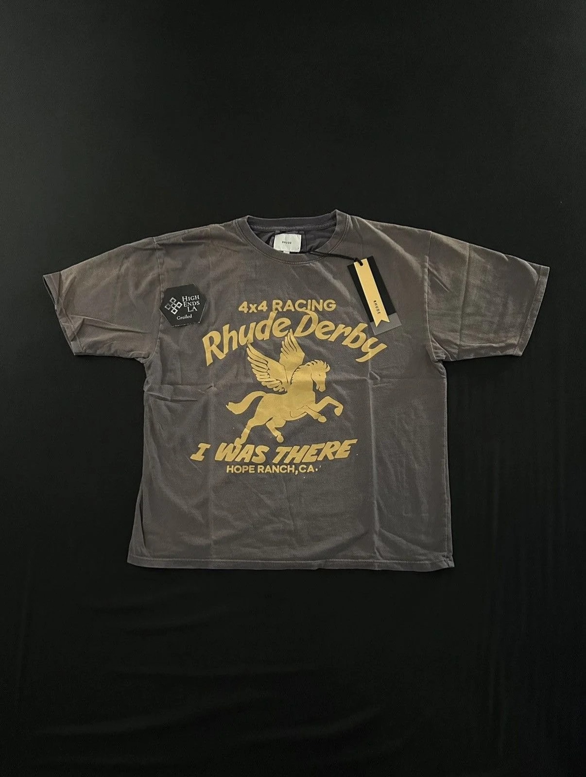 Rhude — Rhude Derby Racing Tee — streetwear — resale