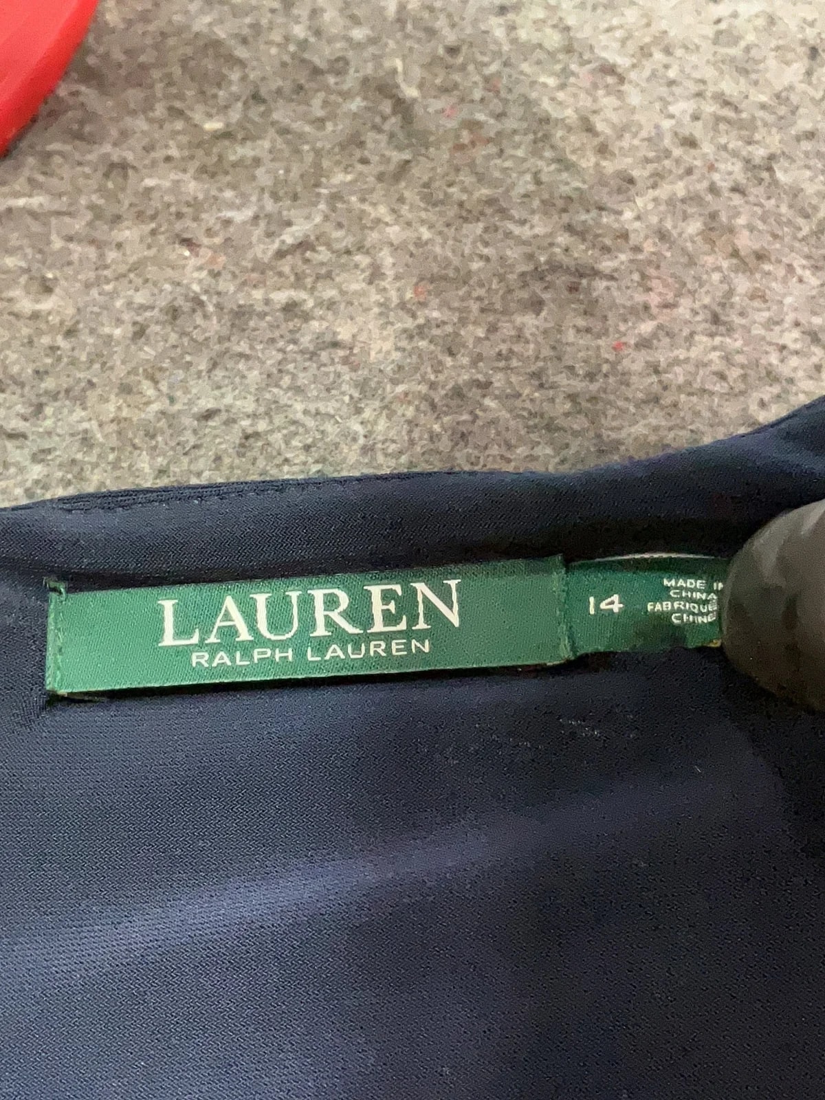 Lauren By Ralph Lauren 100% Polyester Cocktail Dress 3