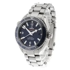 Omega Seamaster Planet Ocean 232.90.42.21.03.001 42mm Ti Navy #C3193 2