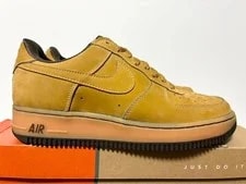 Vtg 2001 Nike Air Force 1 B Wheat Wheat- 624040-771 Us8.5 3