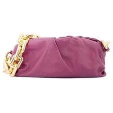 Bottega Veneta — Bottega Veneta the Chain Pouch 620230 Grape — Handbag — resale
