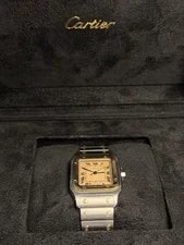 Cartier Santos Galbee White Roman Dial on Steel W20011C4 With Box 2