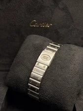 Cartier Santos Galbee White Roman Dial on Steel W20011C4 With Box 4