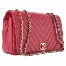Chanel V Stitch Coco Mark Single Flap ( Hardware) 3