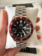Orient Kanno Automatic Diver (Red Bezel) - Tudor Black Bay Homage - Full Set 2