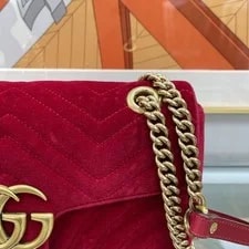 Gucci Marmont Matelassé Chain Flap 443497 144824995 4