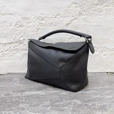 Authentic Loewe Puzzle Large Grain Crossbody 3