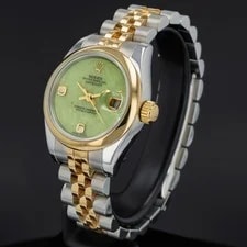 Rolex Lady-Datejust 26, 179163, Steel & Yellow Gold, Jade Arabic Diamond Dia... 2