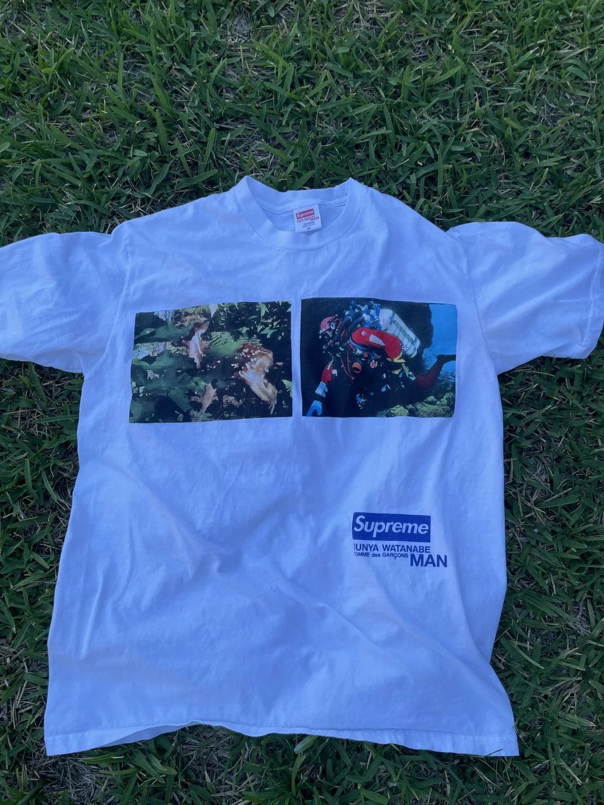 Supreme — Supreme X Comme des Garcon X Junya Tee — streetwear — resale