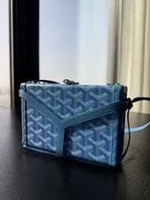 Goyard — 100% Authentic Goyard Minaudière Trunk — Handbag — resale