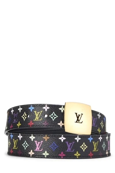 Louis Vuitton — Takashi Murakami X Louis Vuitton Multicolore Ceinture 80 — Accessory — deal