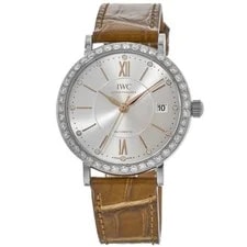 IWC — Portofino Moon Phase Automatic Silver Dial IW459401 — Watch — resale