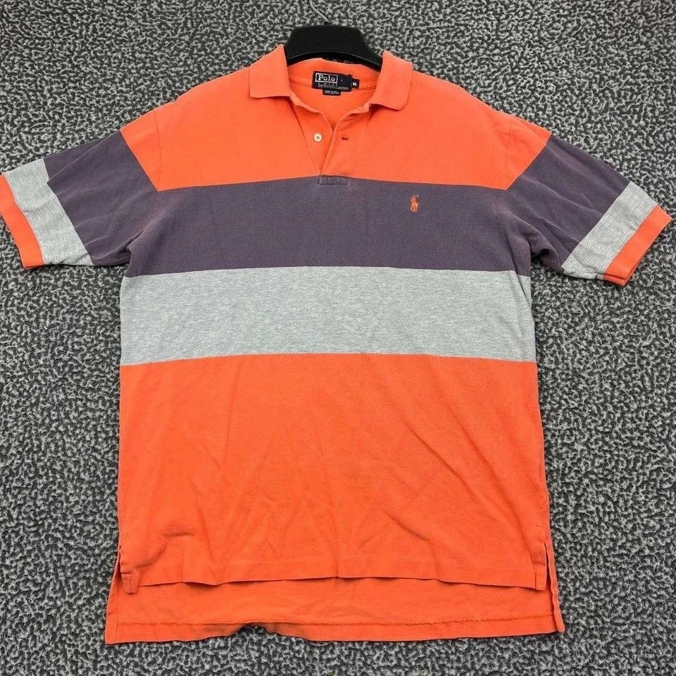 Polo Ralph Lauren — Polo Ralph Lauren Polo Shirt XL Striped Short Sleeve — streetwear — resale