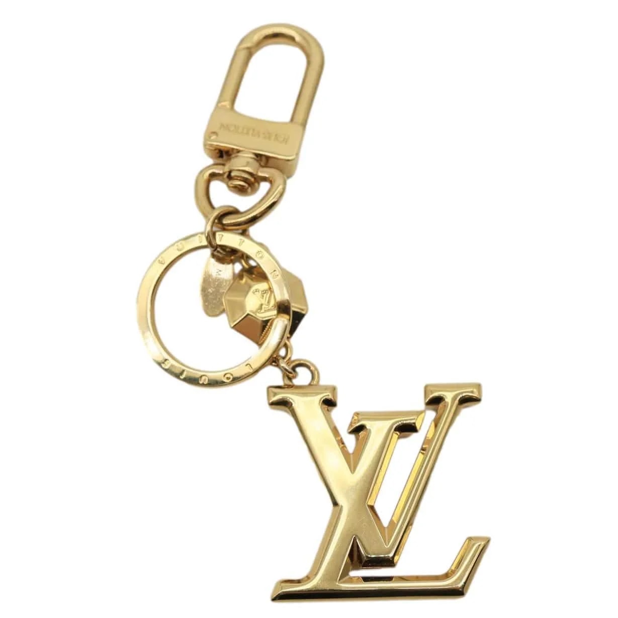 Louis Vuitton — Louis Vuitton Facettes Metal Bag Charm Key Holder — Accessory — resale