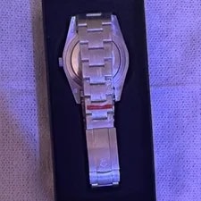 Rolex Oyster Perpetual Automatic Silver Dial 34mm SS Bracelet 100m w/Box 2