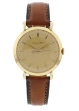 IWC — IWC 36mm Manual Hand Wind 18k Yellow Gold Aftermarket Strap — Watch — resale