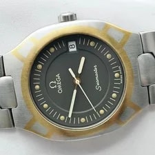 Omega Seamaster Polaris Quartz Gray Dial Stainless Steel 2