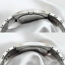 Omega Seamaster Polaris Quartz Gray Dial Stainless Steel 3
